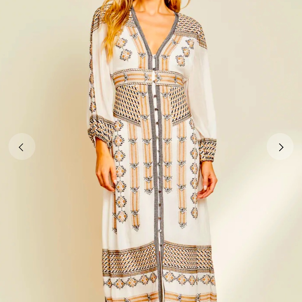 Veronica Beard Julianna Embroidered Dress